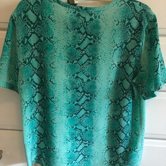 Equipment Snakeskin silk top - Picture 3 of 5